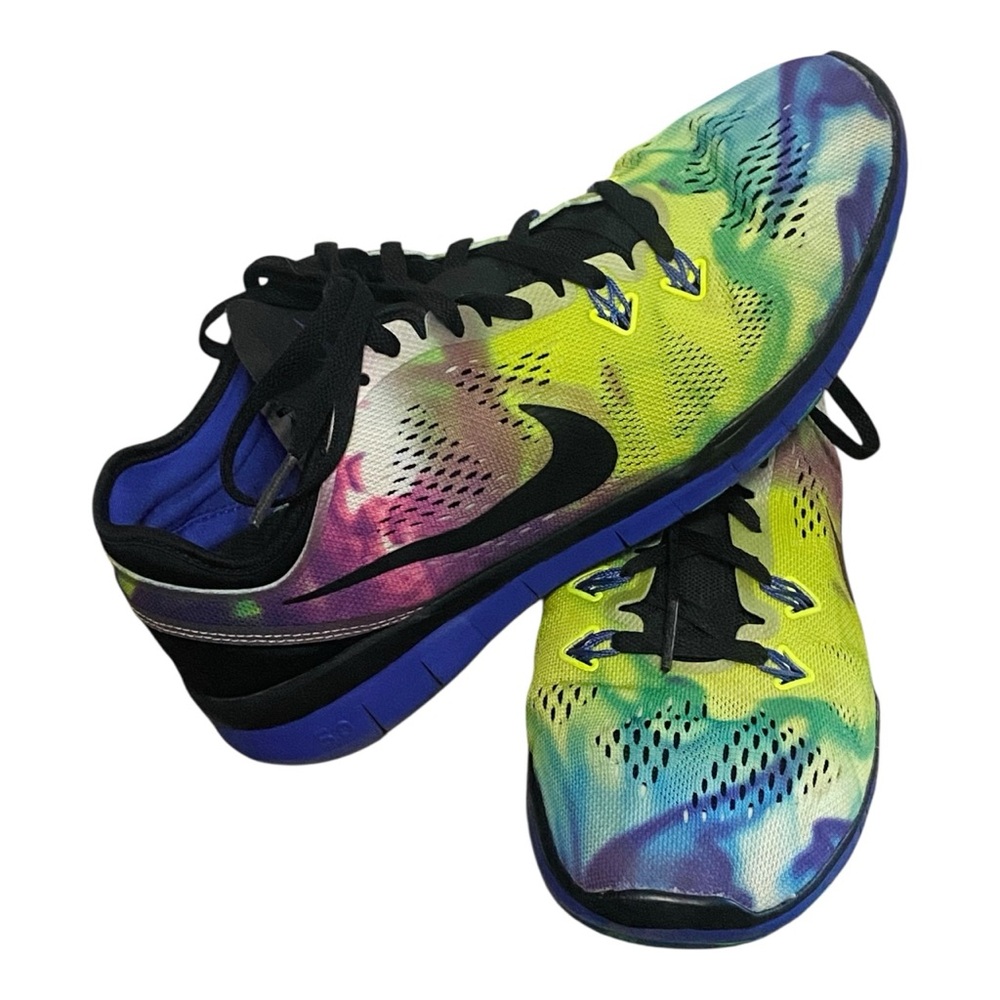 Women’s Nike Free TR 5.0 Running 2014 Vintage Tye Dye Purple Size 8.5 704695-002